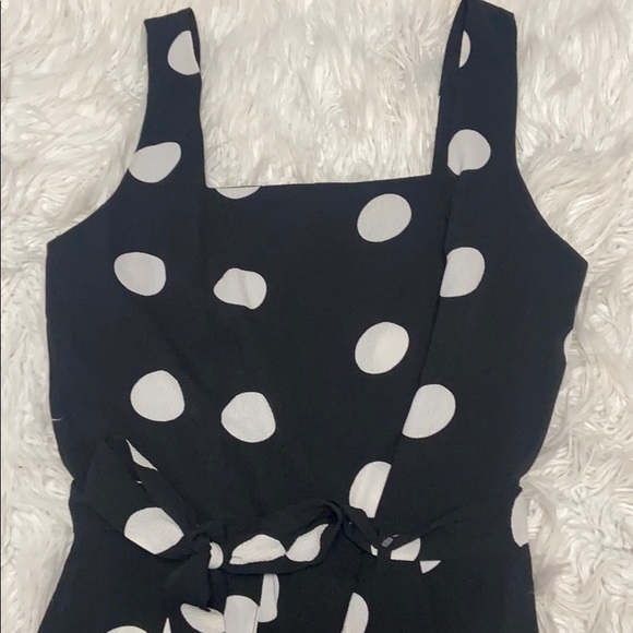 NWOT Polka dot jumpsuit - Picture 3 of 4